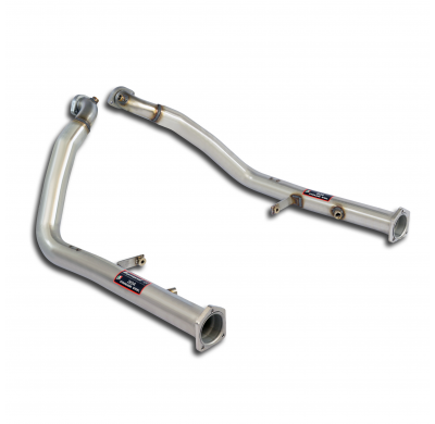 Downpipe Kit  Derecho-Izquierdo (Reemplaza Catalizador) - Mercedes W463 (2-Puertas) G 500 V8 (M113 3v Motor) 1998 -> 2008 Supers