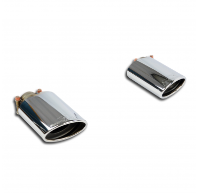 Kit Colas De Escape Derecha-Izquierda 145x95 - Mercedes W204 C 180 Cgi (1.6i 156 Cv) '12 ->'14 Supersprint