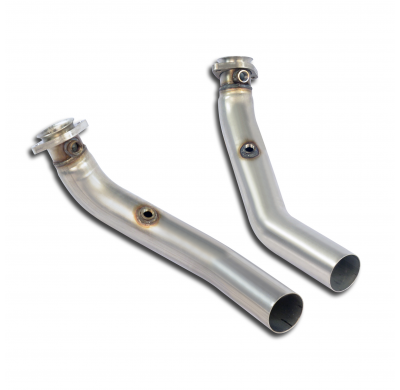 Secondary Downpipe Kit(Deletes the Catalytic) - Mercedes W212 E 63 Amg V8 (Sedan + Wagon) (M157 5.5i Bi-Turbo) (525-557 Cv) '11