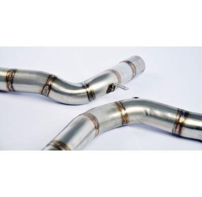 Kit Tubo De Conexion Derecho - Izquierdo  - Mercedes A207 E 500 / E 550 Cabrio (4.7i V8 Bi-Turbo) Facelift 2014 -> Supersprint