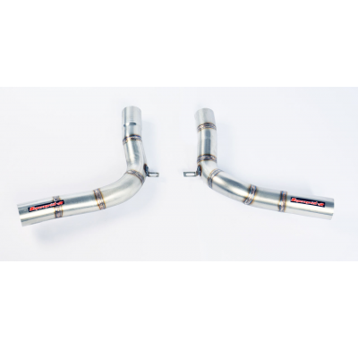 Kit Tubo De Conexion Derecho - Izquierdo  - Mercedes A207 E 500 / E 550 Cabrio (4.7i V8 Bi-Turbo) Facelift 2014 -> Supersprint