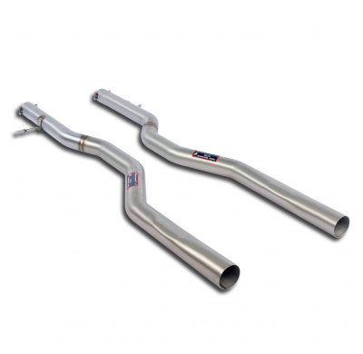 Kit Tubos Centrales Derecho-Izquierdo - Mercedes W166 Ml 400 3.0i Bi-Turbo V6 (333 Cv) 2015 Supersprint