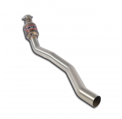 Turbo Downpipe Kit +  Catalizador Metalico Derecho - Mercedes X166 Gls 63 Amg 5.5i Bi-Turbo V8 (585 Cv) '15 -> Supersprint