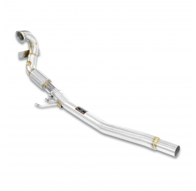 Turbo downpipe para silencioso central OEM (Reemplaza catalizador) ALTERNATIVE: - Downpipe kit for OEM exhaust system, Ø76mm -