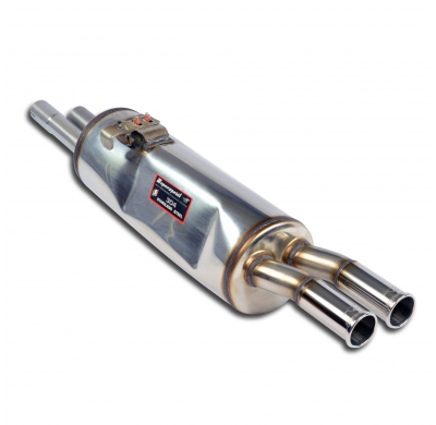 Rear exhaust OO54 Sistema "Cat.-back" 100% acero inoxidable - 2 x Ø50mm. Solo kit completo. BMW E24 M 635CSi Kat (S38 Engine - 2