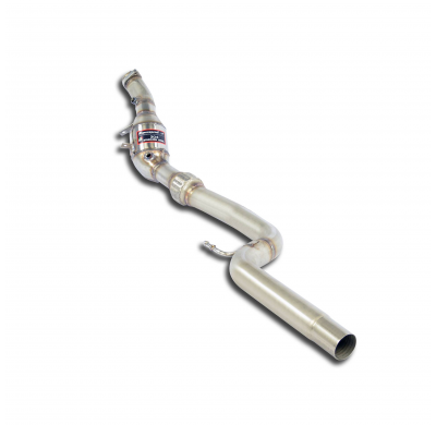 Downpipe derecho con catalizador metalico Sistema 100% de acero inoxidable 2 x Ø 70 mm MERCEDES-Maybach X222 S 500 / S 550 4.7i