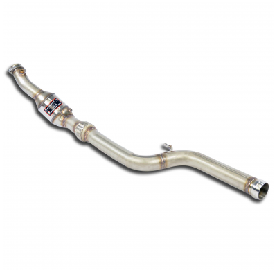 Downpipe izquierdo con catalizador metalico Sistema 100% de acero inoxidable 2 x Ø 70 mm MERCEDES A217 S 500 / S 550 4.7i V8 Bi-