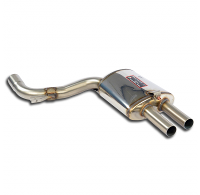 Silencioso trasero derecho "Racing" Sistema 100% de acero inoxidable - Solo kit completo PORSCHE Panamera 3.6i V6 (300 CV) 2010