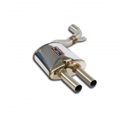 Silencioso trasero derecho "Racing" Sistema 100% de acero inoxidable - Solo kit completo PORSCHE Panamera 3.6i V6 (300 CV) 2010