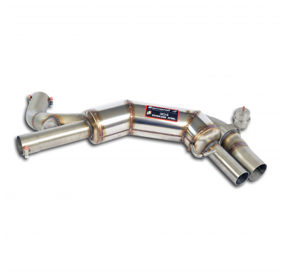 Silencioso trasero derecho con valvula Sistema 100% de acero inoxidable 2 x Ø 70 mm MERCEDES A217 S 500 / S 550 4.7i V8 Bi-Turbo