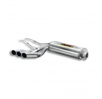 Silencioso trasero derecho OOO76 Sistema 100% de acero inoxidable, para los tubos de escape turbo de serie. MERCEDES W463 G63 AM