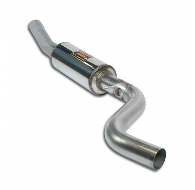 Silencioso central Sistema de escape "Cat-back" 100% de acero inoxidable - Kit completo solamente BMW F20 / F21 LCI 120i 2.0T (B