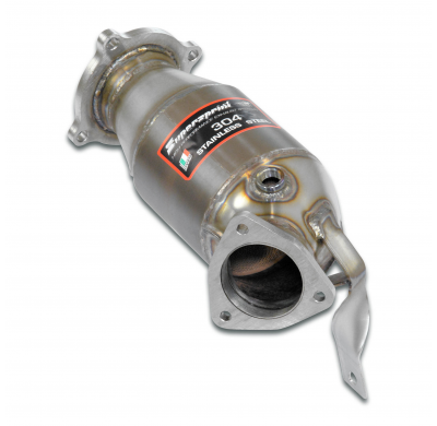 Downpipe + Catalizador metalico(LHD - RHD)  100% Stainless steel system, Downpipe + metallic catalytic converter - Oversize Ø70m