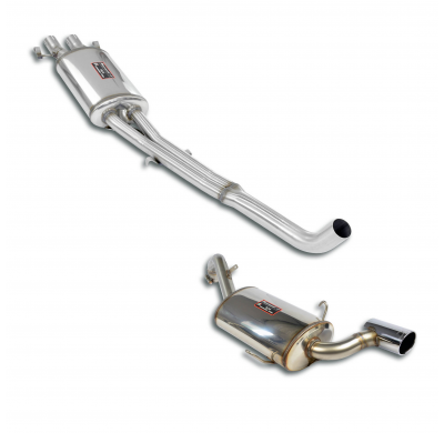 Sport pack - right-side exit Paquetes de rendimiento ALFA ROMEO 75 2.5 V6 Quadrifoglio Oro/Milano (156 CV) Kat. '85 -> '87   Spo