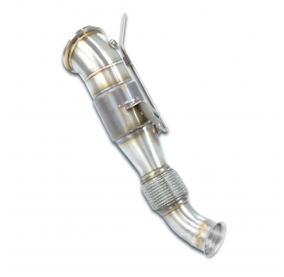 Downpipe + catalizador metalico 100CPSI Sistema 100% de acero inoxidable BMW G02 X4 M40i xDrive (B58 - 354 CV - modelos con OPF)