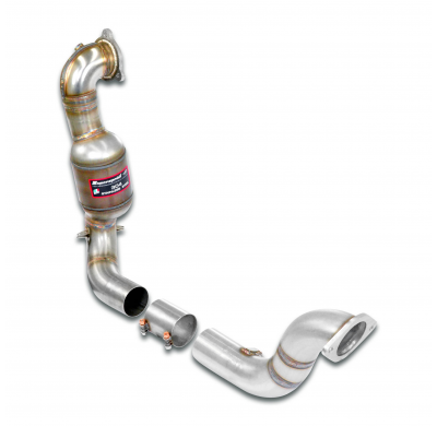Downpipe + catalizador metalico 200CPSI Sistema 100% de acero inoxidable Ø76 mm MERCEDES C118 CLA 35 AMG 4-Matic (2.0T - 306 CV)