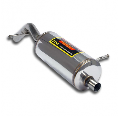 Silencioso central Sistema "Cat.-back" 100% de acero inoxidable, sobredimensionado Ø50 mm CITROËN C3 1.2i Pure Tech (68 CV - 82