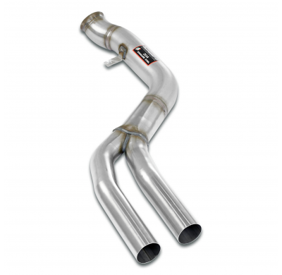Front pipes right - left Sistema de escape trasero "Cat.-back" derecho-izquierdo 100% de acero inoxidable con válvula, para el p