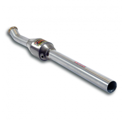 Front pipe with Metallic catalytic(Deletes OPF) Sistema 100% de acero inoxidable. Sobredimensionado Ø70 mm -> Ø65 mm - Tubo de b