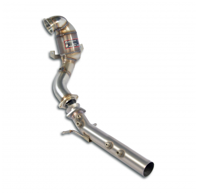 Turbo downpipe kit + Metallic catalytic converter 200 CPSI(Deletes GPF) Kit de tubo de bajada 100% acero inoxidable, para el sis