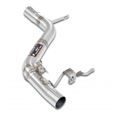 Rear pipe Left con válvula Sistema 100% de acero inoxidable con válvula (elimina el filtro de partículas de gasolina) - Solo kit