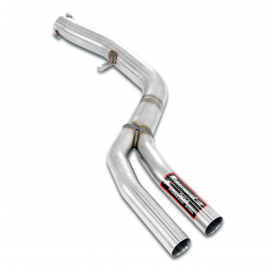 Tubos delanteros Derecho-Izquierdo Sistema de escape trasero "Cat.-back" derecho-izquierdo 100% de acero inoxidable con válvula,