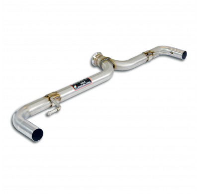 Tubo en Y de escape trasero derecho - izquierdo (sin silenciador) Kit de escape trasero. Para modelos con sección central sin si