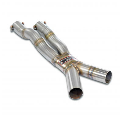 Sección de escape central tipo "H-Pipe" Sistema 100% de acero inoxidable - Elimina el catalizador secundario - Solo kit completo
