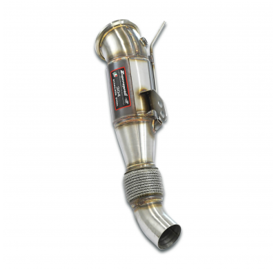 Downpipe + catalizador metalico 200CPSI Sistema 100% de acero inoxidable - Bajante con conexión tipo "slip-on" BMW G12 740Li xDr