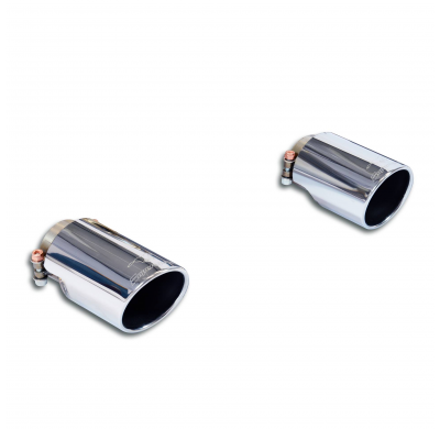 Kit de tubo final OO100 Escape trasero 100% de acero inoxidable con válvulas - Solo kit completo - Es necesario utilizar el sopo