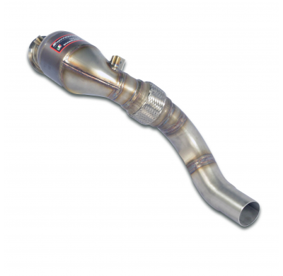 Kit turbo downpipe + Catalizador metalico derecho Acepta el sistema original "Cat.-Back" Sistema 100% de acero inoxidable ALPINA