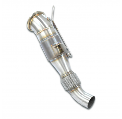 Downpipe + catalizador metalico 200CPSI Sistema 100% Acero Inox BMW F32 LCI Coupè 440iX (326 CV - modelos con OPF) 2018 -> (con