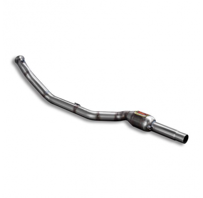 Kit de tubo de bajada turbo con catalizador metálico Kit de tubo de bajada 100% de acero inoxidable - 2 x Ø70 mm - para sistema