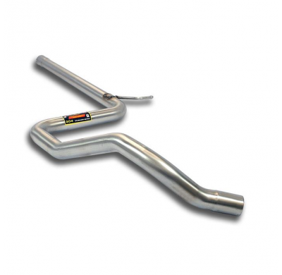Tubo central Sistema "Cat.-back" 100% de acero inoxidable - Para modelos con suspensión trasera con barra de torsión (ruedas tra
