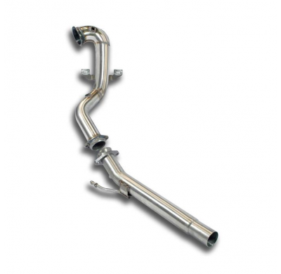 Downpipe kit(Replaces catalytic + GPF) Sistema 100% de acero inoxidable, sobredimensionado Ø60mm -> Ø55mm - Para modelos con sus