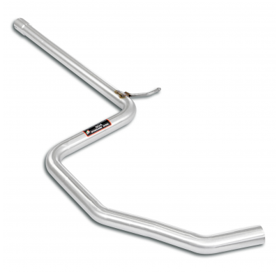 Tubo central Sistema "Cat.-back" 100% de acero inoxidable, para el difusor de serie. SEAT LEON KL 1.5 TSI (150 CV - modelos con