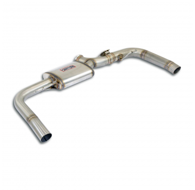 Dual Sound rear muffler right - left, with flap Sistema "Cat.-back" 100% de acero inoxidable MERCEDES C118 CLA 45 AMG 4-Matic+ (
