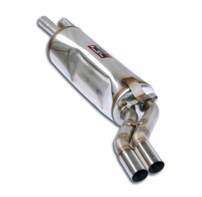 Rear exhaust OO60 Sistema silencioso doble central + trasero para downpipe OEM Solo sistema completo  ALPINA B7 S (E24) 3.5 Turb