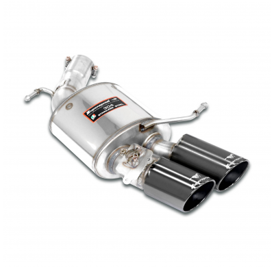 Escape trasero izquierdo OO100 "Gris metalizado" Sistema "Cat.-Back" 100% de acero inoxidable AUDI RS7 Quattro Sportback 4.0 TFS