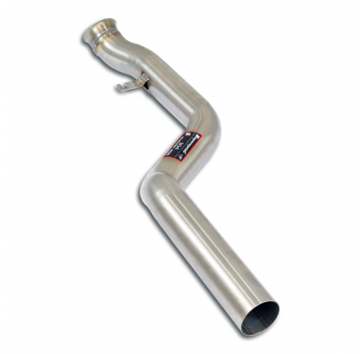 Tubo delantero Sistema de escape trasero "Cat.-back" 100% de acero inoxidable, con 4 salidas derecha e izquierda, para difusor M
