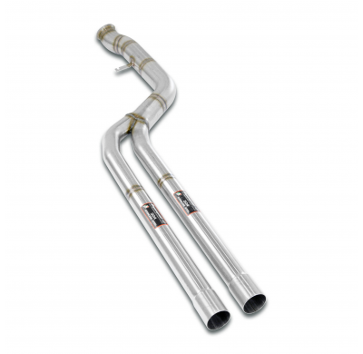 Tubos delanteros derecho - izquierdo Sistema de escape trasero "Cat.-back" 100% acero inoxidable, derecha-izquierda, para difuso