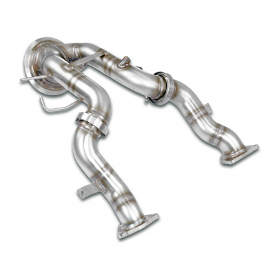 Downpipe right - left (Replaces catalytic)(Left / Right Hand Drive) Kit de tubo de bajada 100% acero inoxidable PORSCHE MACAN S