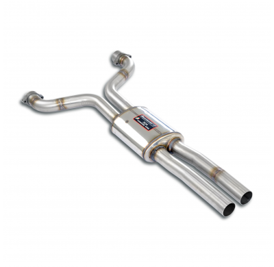 escape delantero Sistema 100% de acero inoxidable - Solo kit completo MERCEDES C126 SEC 380 '80 -> '85 Front exhaust SIN HOMOLOG