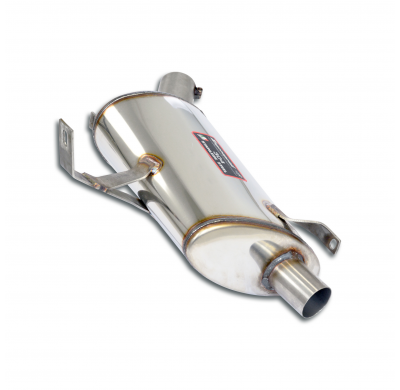 Rear exhaust Left(For OEM endpipe) Sistema Acero Inox tamaño grande 2 x 70 mm + 40 CV + 35 Nm BMW Z8 5.0i V8 '99 -> '03 (Full /