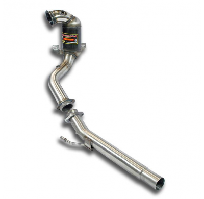 Downpipe + Metallic catalytic  Sistema 100% de acero inoxidable VW T-ROC 1.5 TSI 4-Motion (150 CV - modelos con GPF) 2018 -> 201