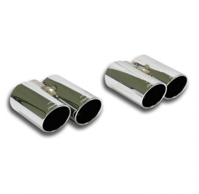 Kit colas de escape Derecha-izquierda OO90 Sistema de escape "Cat.-back" 100% de acero inoxidable, salida derecha-izquierda, par