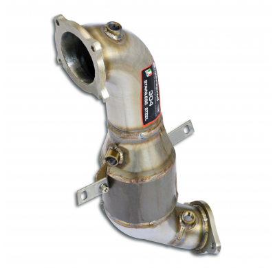 Downpipe + catalizador metalico 100CPSI Tubo de bajada 100% acero inoxidable ALFA ROMEO GIULIA Ti 2.0i Turbo (280 CV) 2016 -> 20
