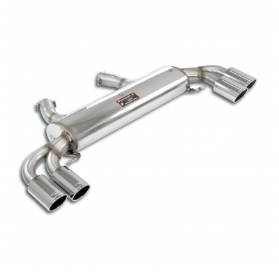 Escape trasero derecho OO80 - izquierdo OO80 "Racing" Sistema de escape trasero "Cat.-back" 100% acero inoxidable, derecha-izqui