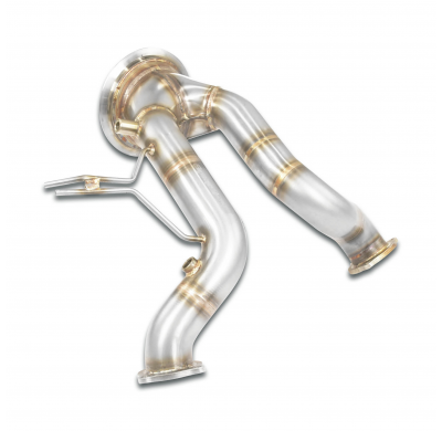 Downpipe kit(Replaces catalytic converter + GPF)(Left / Right Hand Drive)   Sistema 100% de acero inoxidable PORSCHE 536 CAYENNE