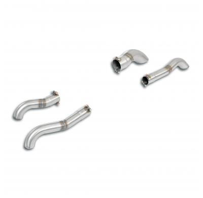 Endpipe kit Right - Left "Stealth" Sistema de escape "Cat.back" 100% de acero inoxidable con válvula de derivación (para difusor
